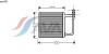 AVA QUALITY COOLING MS6451 Heat Exchanger, interior heating