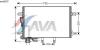 AVA QUALITY COOLING MSA5307 Condenser, air conditioning