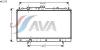AVA QUALITY COOLING MT2113 Radiator, engine cooling