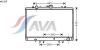 AVA QUALITY COOLING MT2165 Radiator, engine cooling