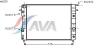 AVA QUALITY COOLING OLA2202 Radiator, engine cooling