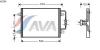 AVA QUALITY COOLING RT5256 Condenser, air conditioning