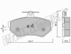 fri.tech. 224.0 (2240) Brake Pad Set, disc brake