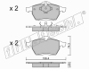 fri.tech. 288.0 (2880) Brake Pad Set, disc brake