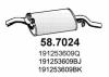 ASSO 58.7024 (587024) End Silencer