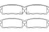 TEXTAR 2449801 Brake Pad Set, disc brake