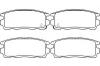 TEXTAR 2449801 Brake Pad Set, disc brake