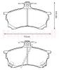 JURID 571942J Brake Pad Set, disc brake