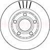 JURID 562176J Brake Disc