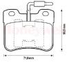 JURID 571473D Brake Pad Set, disc brake
