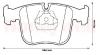 JURID 571485J-AS (571485JAS) Brake Pad Set, disc brake
