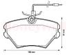 JURID 571550J Brake Pad Set, disc brake