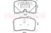 JURID 571562J-AS (571562JAS) Brake Pad Set, disc brake