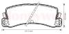 JURID 572182J Brake Pad Set, disc brake