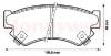 JURID 572211J Brake Pad Set, disc brake