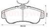 JURID 572310J Brake Pad Set, disc brake