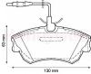JURID 571922J Brake Pad Set, disc brake