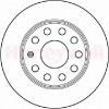JURID 562236J Brake Disc
