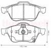 JURID 572481J Brake Pad Set, disc brake