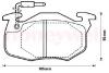 BENDIX 571743X Brake Pad Set, disc brake