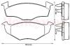 BENDIX 571915X Brake Pad Set, disc brake