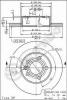 BREMBO 08.7132.10 (08713210) Brake Disc