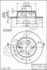 BREMBO 08.9371.10 (08937110) Brake Disc