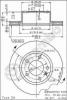 BREMBO 09.4486.20 (09448620) Brake Disc