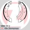 ZIMMERMANN 10990.101.2 (109901012) Brake Shoe Set