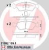 ZIMMERMANN 21592.185.1 (215921851) Brake Pad Set, disc brake