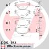 ZIMMERMANN 23052.165.1 (230521651) Brake Pad Set, disc brake