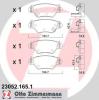 ZIMMERMANN 23052.165.1 (230521651) Brake Pad Set, disc brake