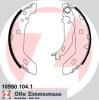 ZIMMERMANN 10990.104.1 (109901041) Brake Shoe Set