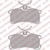 DELPHI LP1917 Brake Pad Set, disc brake