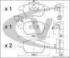 VAICO V10-8172 (V108172) Brake Pad Set, disc brake