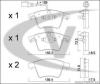 VAICO V10-8185 (V108185) Brake Pad Set, disc brake