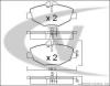 VAICO V30-8145 (V308145) Brake Pad Set, disc brake