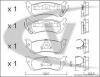 VAICO V30-8151 (V308151) Brake Pad Set, disc brake