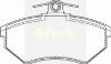 BRECK 201680070100 Brake Pad Set, disc brake