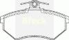 BRECK 201681070100 Brake Pad Set, disc brake