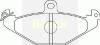 BRECK 204100070400 Brake Pad Set, disc brake