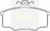 BRECK 205740070100 Brake Pad Set, disc brake