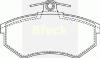 BRECK 206690070100 Brake Pad Set, disc brake