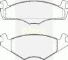 BRECK 208870070200 Brake Pad Set, disc brake