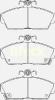 BRECK 215150070210 Brake Pad Set, disc brake