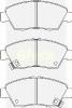 BRECK 216940070110 Brake Pad Set, disc brake