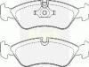 BRECK 218620070100 Brake Pad Set, disc brake