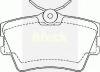 BRECK 218820070400 Brake Pad Set, disc brake