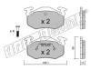 fri.tech. 040.1 (0401) Brake Pad Set, disc brake