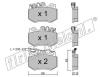 fri.tech. 051.1 (0511) Brake Pad Set, disc brake